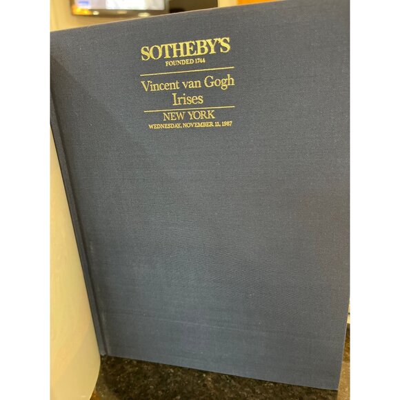 Sotheby's Vincent Van Gogh Irises, New York Wednesday, November 11, 1987 - Picture 2 of 4